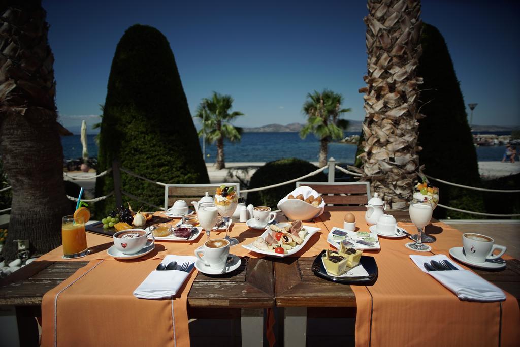 Valis Resort Hotel Vólos Extérieur photo Breakfast at a hotel